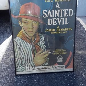 Rudolph Valentino Poster